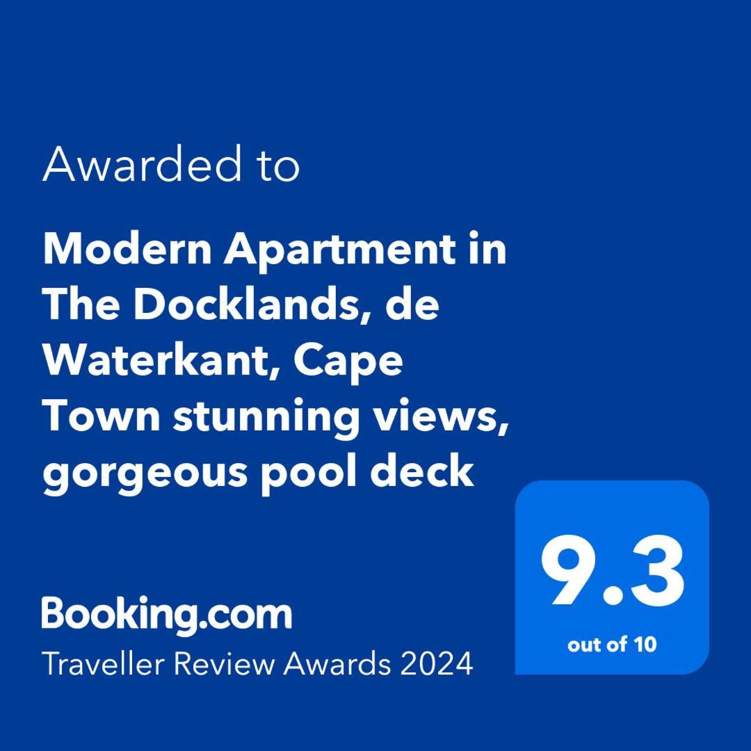 Modern Apartment In The Docklands, De Waterkant, Cape Town Stunning Views, Gorgeous Pool Deck Eksteriør billede
